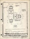 Manufacturer's drawing for Generic Parts - Aviation Standards. Drawing number an6033