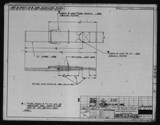Manufacturer's drawing for North American Aviation B-25 Mitchell Bomber. Drawing number 98-61141