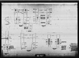Manufacturer's drawing for North American Aviation B-25 Mitchell Bomber. Drawing number 108-52005