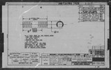 Manufacturer's drawing for North American Aviation B-25 Mitchell Bomber. Drawing number 98-735168