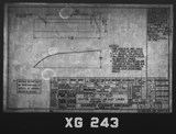 Manufacturer's drawing for Chance Vought F4U Corsair. Drawing number 33713
