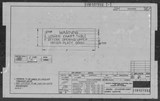Manufacturer's drawing for North American Aviation B-25 Mitchell Bomber. Drawing number 108-537693