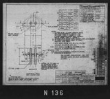 Manufacturer's drawing for North American Aviation B-25 Mitchell Bomber. Drawing number 99-54161