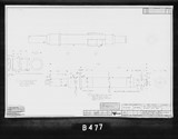 Manufacturer's drawing for Packard Motor Car Co. Packard Merlin V-1650. Drawing number at9485