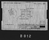 Manufacturer's drawing for North American Aviation B-25 Mitchell Bomber. Drawing number 108-61215