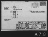 Manufacturer's drawing for Chance Vought F4U Corsair. Drawing number 10619