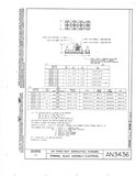 Manufacturer's drawing for Generic Parts - Aviation General Manuals. Drawing number AN3436