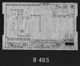 Manufacturer's drawing for North American Aviation B-25 Mitchell Bomber. Drawing number 108-53191