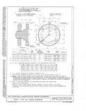 Manufacturer's drawing for Generic Parts - Aviation General Manuals. Drawing number AND20008