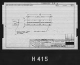 Manufacturer's drawing for North American Aviation B-25 Mitchell Bomber. Drawing number 98-61122
