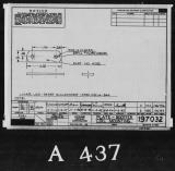 Manufacturer's drawing for Lockheed Corporation P-38 Lightning. Drawing number 197032