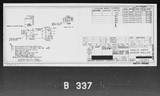 Manufacturer's drawing for Boeing Aircraft Corporation B-17 Flying Fortress. Drawing number 1-20362