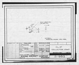 Manufacturer's drawing for Boeing Aircraft Corporation B-17 Flying Fortress. Drawing number 21-9813