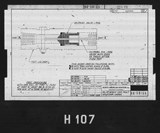 Manufacturer's drawing for North American Aviation B-25 Mitchell Bomber. Drawing number 98-58165