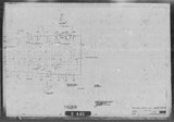 Manufacturer's drawing for North American Aviation B-25 Mitchell Bomber. Drawing number 108-123036
