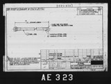 Manufacturer's drawing for North American Aviation B-25 Mitchell Bomber. Drawing number 108-51838