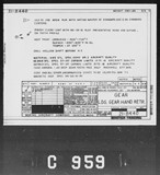 Manufacturer's drawing for Boeing Aircraft Corporation B-17 Flying Fortress. Drawing number 21-8440