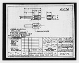 Manufacturer's drawing for Beechcraft AT-10 Wichita - Private. Drawing number 103274