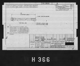 Manufacturer's drawing for North American Aviation B-25 Mitchell Bomber. Drawing number 98-58866