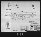 Manufacturer's drawing for Douglas Aircraft Company C-47 Skytrain. Drawing number 4112106
