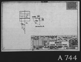 Manufacturer's drawing for Chance Vought F4U Corsair. Drawing number 10699