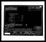 Manufacturer's drawing for Lockheed Corporation P-38 Lightning. Drawing number 197695