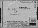Manufacturer's drawing for North American Aviation B-25 Mitchell Bomber. Drawing number 62B-310703