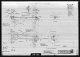 Manufacturer's drawing for North American Aviation B-25 Mitchell Bomber. Drawing number 98-61111