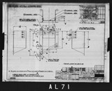 Manufacturer's drawing for North American Aviation B-25 Mitchell Bomber. Drawing number 98-58408