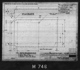 Manufacturer's drawing for North American Aviation B-25 Mitchell Bomber. Drawing number 98-616139