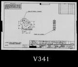 Manufacturer's drawing for Lockheed Corporation P-38 Lightning. Drawing number 203827