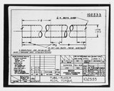 Manufacturer's drawing for Beechcraft AT-10 Wichita - Private. Drawing number 102533