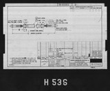 Manufacturer's drawing for North American Aviation B-25 Mitchell Bomber. Drawing number 98-63980