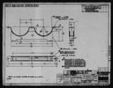 Manufacturer's drawing for North American Aviation B-25 Mitchell Bomber. Drawing number 98-58406
