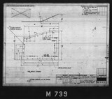 Manufacturer's drawing for North American Aviation B-25 Mitchell Bomber. Drawing number 98-616107