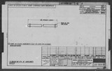 Manufacturer's drawing for North American Aviation B-25 Mitchell Bomber. Drawing number 98-488182