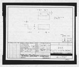 Manufacturer's drawing for Boeing Aircraft Corporation B-17 Flying Fortress. Drawing number 41-1737