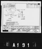 Manufacturer's drawing for Lockheed Corporation P-38 Lightning. Drawing number 197152