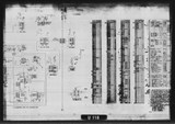 Manufacturer's drawing for North American Aviation B-25 Mitchell Bomber. Drawing number 108-71002