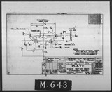 Manufacturer's drawing for Chance Vought F4U Corsair. Drawing number 10644