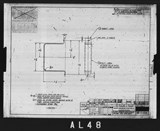 Manufacturer's drawing for North American Aviation B-25 Mitchell Bomber. Drawing number 98-53406