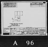 Manufacturer's drawing for Lockheed Corporation P-38 Lightning. Drawing number 190722