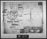 Manufacturer's drawing for Chance Vought F4U Corsair. Drawing number 10124