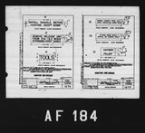 Manufacturer's drawing for North American Aviation B-25 Mitchell Bomber. Drawing number 1d74