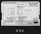 Manufacturer's drawing for North American Aviation B-25 Mitchell Bomber. Drawing number 98-54115