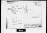 Manufacturer's drawing for Republic Aircraft P-47 Thunderbolt. Drawing number 01f12275