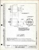 Manufacturer's drawing for Generic Parts - Aviation Standards. Drawing number an6252
