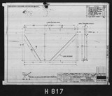 Manufacturer's drawing for North American Aviation B-25 Mitchell Bomber. Drawing number 108-53288