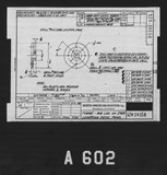 Manufacturer's drawing for North American Aviation B-25 Mitchell Bomber. Drawing number 62A-34558