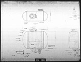 Manufacturer's drawing for Chance Vought F4U Corsair. Drawing number 40306